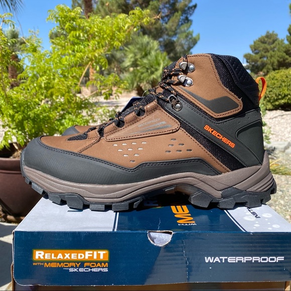 Relaxed Fit Waterproof Hiking Boots 